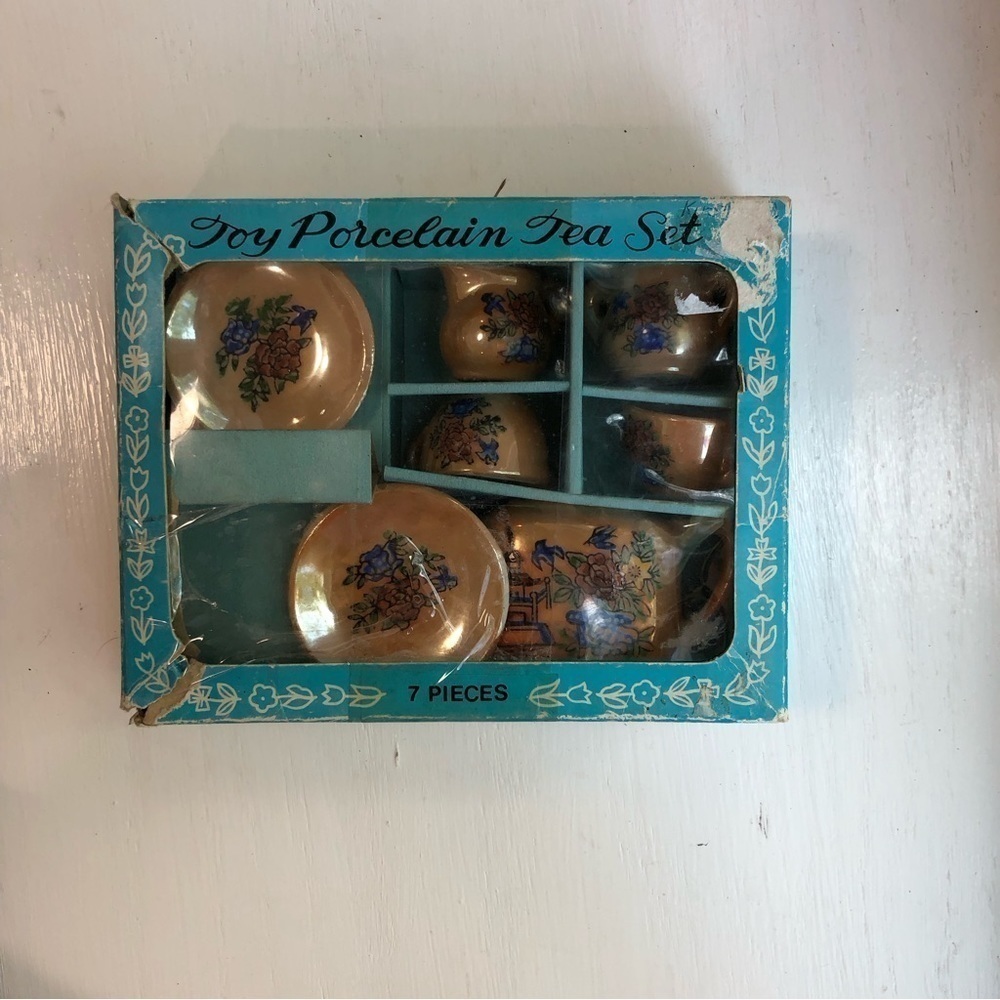 Vintage Toy Porcelain Tea Set made in Japan